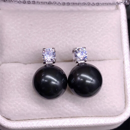 MHFDO925 sterling silver pearl pendant freshwater pearl powder pendant including chain perfect gift for girlfriend 12-13mm white pearl silver drag pendant 10-11mm