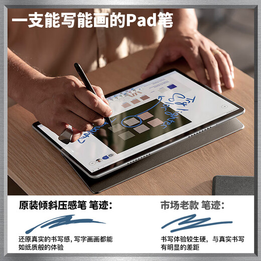 GUNCAKU's new Samsung screen 16+1024G ultra-thin tablet computer 4K ultra-clear full-fitting screen full Netcom 5Gwifi gaming office learning two-in-one tablet Pad brand new powerful ten-core A5/purple model 128G version + free gift package