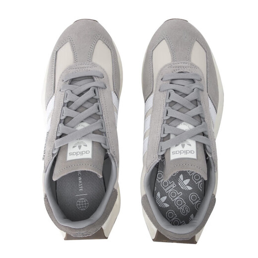 Adidas (adidas) Clover Nouvelles chaussures de sport d'été pour hommes et femmes Fonctionner des chaussures confortables et des chaussures décontractées à la course à l'épreuve Abrasion Gy9922 / Gray / White 36