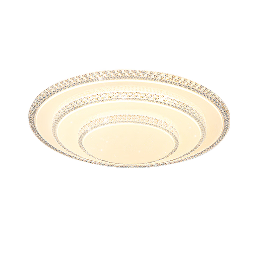 SUOYADA索亚达北欧客厅主灯卧室灯现代简约大气LED吸顶灯新款极简全屋套餐灯具 鑫辰钻50cm三色48w