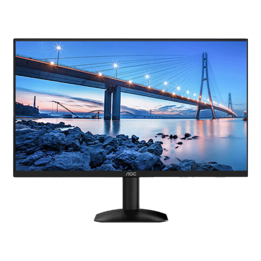 99% new AOC 27-inch 100Hz IPS HDRMode HDMI, low blue light, no flicker, wall-mountable, three-sided micro-edge, ultra-thin energy-saving office computer monitor 27B35H