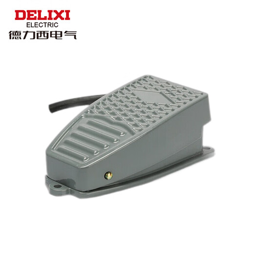 Delixi Electric foot switch EKW-5A/B foot switch self-reset lathe pedal switch cable length 1 meter EKW5ABX1