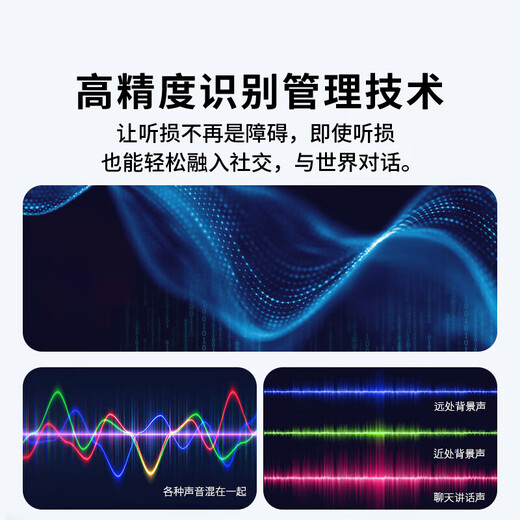 Oticon (oticon) in-ear invisible noise reduction custom hearing aid for elderly people Own 1 IIC
