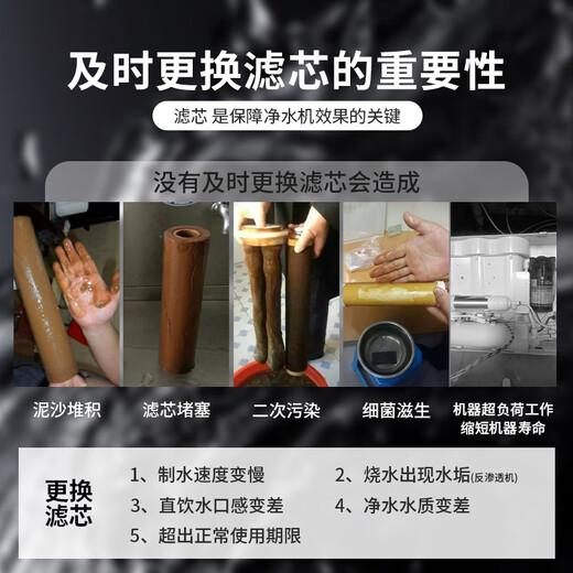 九阳（Joyoung）净水器JYW-HC-1283WU滤芯超滤净水机通用前三级套装 第1+3级：PP+PP（非原装）