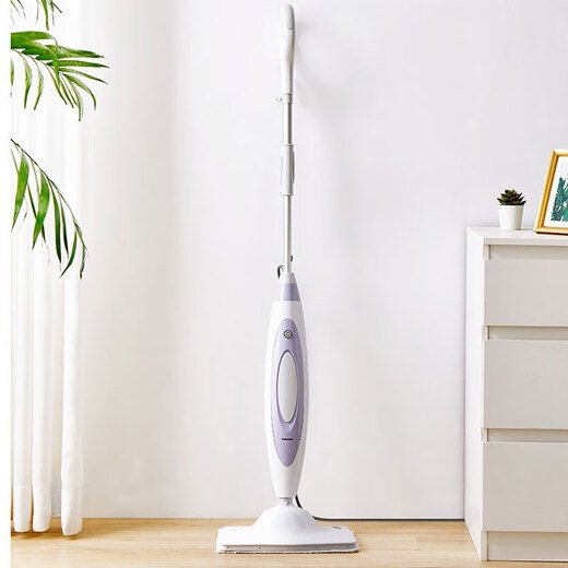 Panasonic Steam Mop Floor Mop Steam Cleaner Electric Mop Floor Scrubber S11V Purple S11V