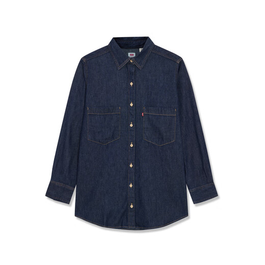 Levi's shirt A3372-0013 blue S