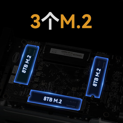 TerraMaster Private Cloud F4-425 Plus 16G-Version, Aluminiumlegierung, 4-Bay-NAS-Netzwerkspeicher, Unternehmensbüro, Ai-Heim-Cloud-Server, Mobiltelefon-Tablet-Erweiterung, Fotoalbum-Backup