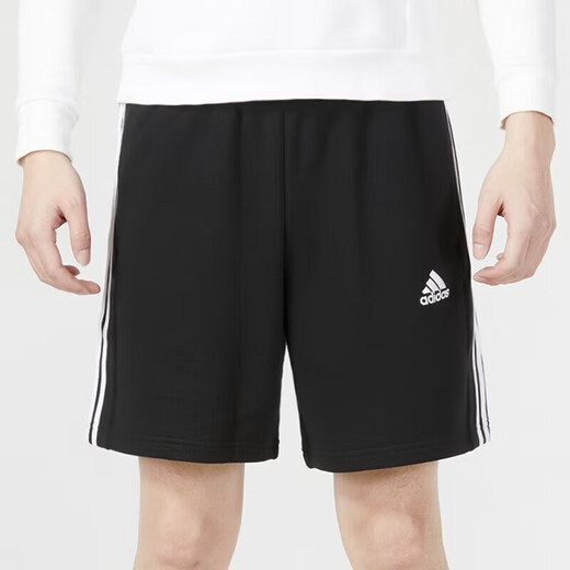 Adidas shorts men's pants summer new sports pants comfortable breathable casual knitted running training cropped pants IC9435 IC9435 M