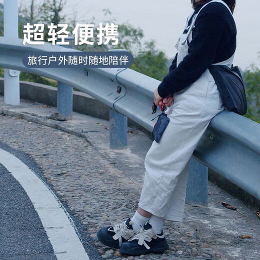 XENOSMILUS 异刃虎卡包证件包男士防水大容量耐用迷你旅行护照杂物手机银行卡收纳袋 深灰色 M
