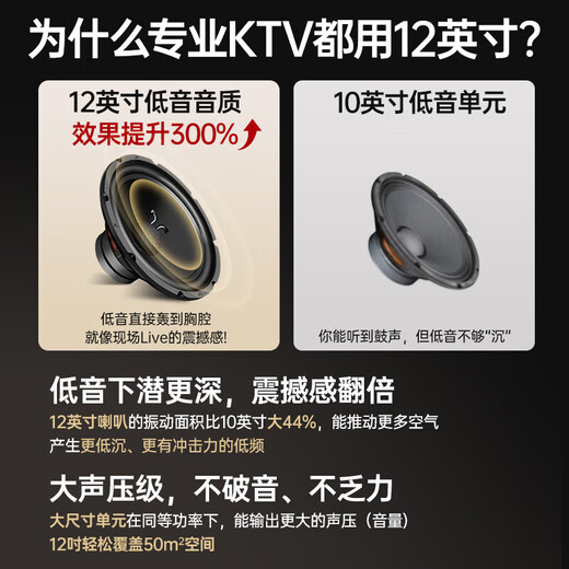 Westin home ktv audio set singing complete equipment karaoke karaoke machine all-in-one home theater Teana professional 12-inch four-way world's top ten audio brands 2.0 flagship version 12-inch three-way