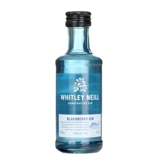 罗曼湖威士忌 伏特加小瓶酒版便利店调酒鸡尾酒 惠特利尼尔黑莓味金酒50ml*1瓶