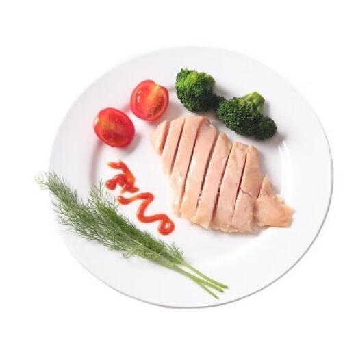Fresh chicken breast frozen chicken large breast fitness meal replacement chicken breast hormone-free chicken breast without additives 6Jin Jin equals 0.5kg