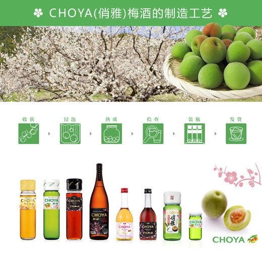 蝶矢（Choya）俏雅 白兰地仕立 BLACK 700ml 日本梅酒 原装进口