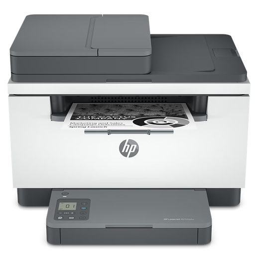 HP (HP) 232dwc/233sdw printer office A4 black and white wireless laser student home three-in-one copy scanning multi-functional integrated test paper printing M233sdw printing + copy + scan three-in-one continuous scanning and copy Package 4 (standard + easy-to-add powder toner cartridge + 8 bottles of powder added +