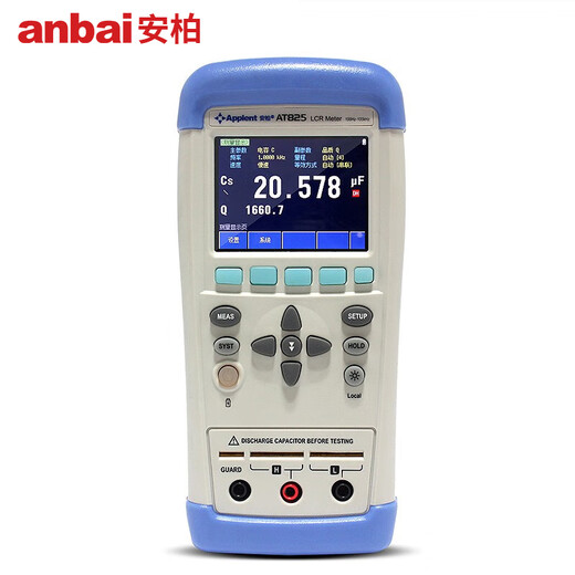 Puente Digital ANBA AT825/AT826 Amber Handheld LCR Puente digital Capacitancia Instrumento de medición AT826 (100kHz)