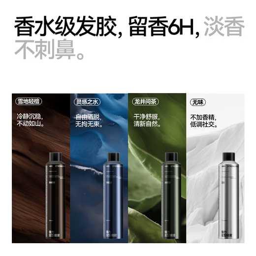 Is Shanchuan Hair Spray Setting Spray Matte Natural fluffy Quick-drying Refreshing Long-lasting Styling Non-collapse Dry Adhesive Styling Spray (odorless) 300ml
