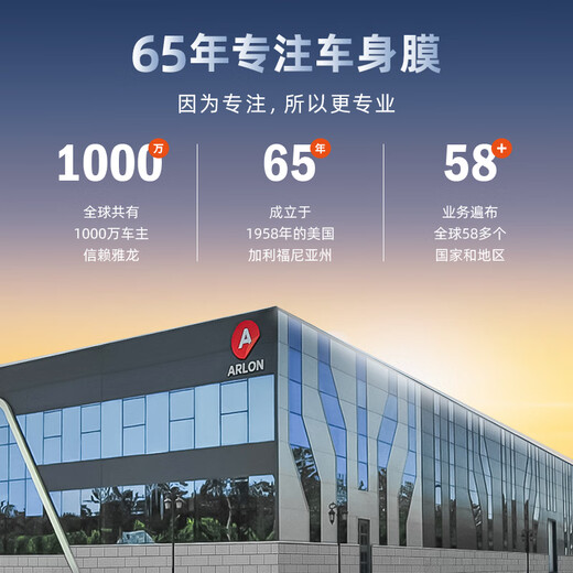 ARLON American Yalong automobile tpu invisible car cover full car film new energy invisible transparent paint protective film brighten anti-scratch self-repair international brand package installation A8