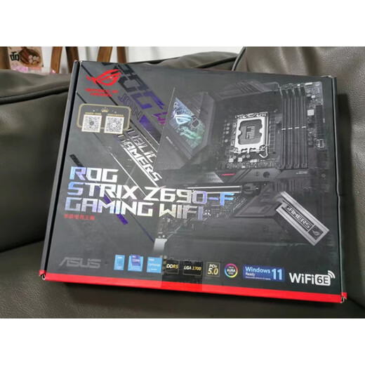 华硕（ASUS） ROG STRIX Z690-F GAMING全新台式主板支持D5 12-14代CPU 全新国行未拆封三年质保