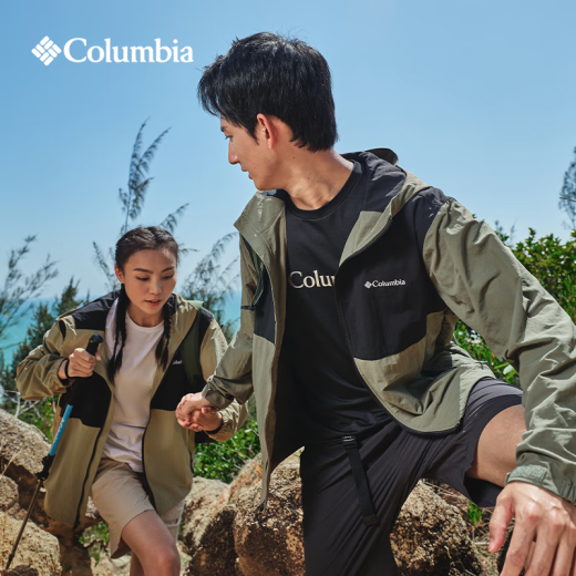 Columbia张婧仪户外装备邓刚同款哥伦比亚情侣防泼水UPF50防晒衣XE9226 397 XE3394 男女同款 L(180/100A)