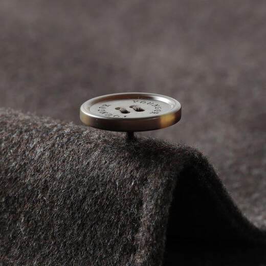 YOUNGOR Coat Men's Autumn and Winter Young Men's Coat Wool Cashmere Fabric Goose Down Liner Business Coat Brown VYSY01N152WXY L 175/96A