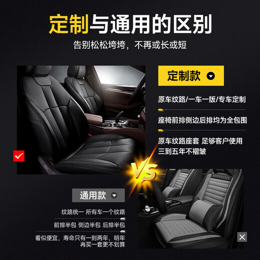 智汇标致5008 2008 4008座套坐垫真皮全包3008专用四季通用汽车全包围 七座真皮款【原车纹路全包围高端定制】【备注颜色】 15-25年款标致全系定制座套