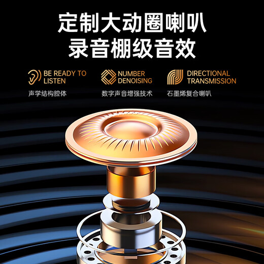 Zhiguozhe dual-mic noise reduction and anti-blowout K-song dedicated wired headphones type-c singing mobile phone recording live anchor microphone integrated sound card recording suitable for all people to sing