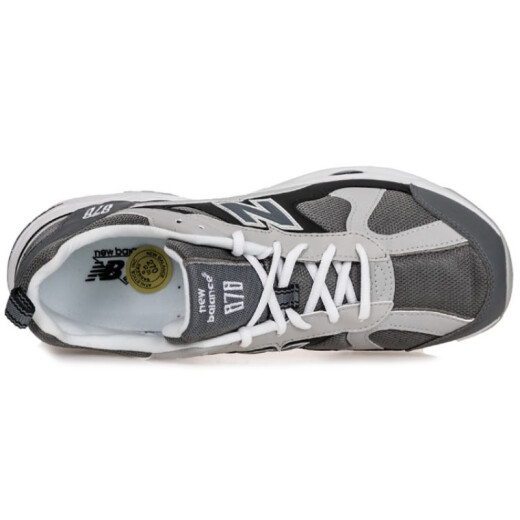 New Balance878 Mesh, deportes, no deslizantes, livianos, bajos, zapatos casuales, hombres y mujeres, grises y negros, Ancho D 38