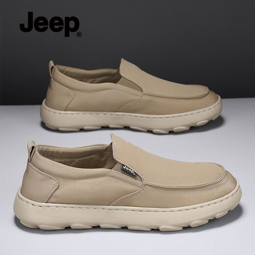 Jeep Casual Shoes для мужчин в летнем новом стиле дышащая мягкая подошва однофуточная ботин