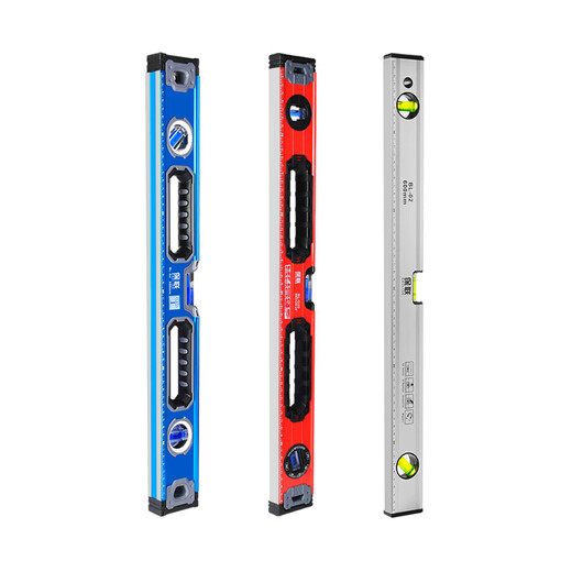 Jingxing German spirit level high-precision flat water ruler relying on ruler fans small aluminum alloy solid anti-fall balancer tool strong magnetic economical strong magnetic 300mm