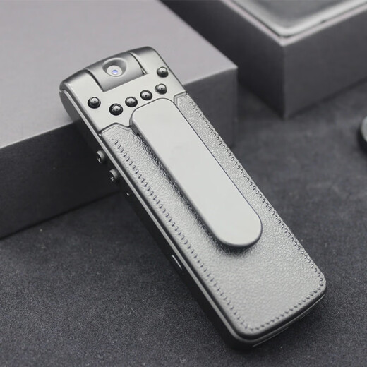Qianli 1080p HD camera conference recorder video recorder wear back clip camera portable card recorder learning interview night vision camera pocket artifact B18 recording and recording model [128G+Android OTG]