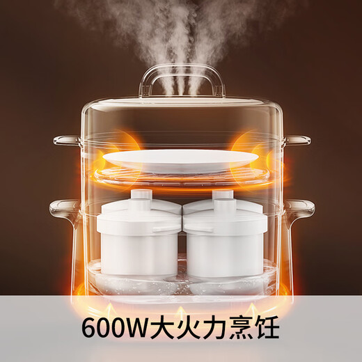 Joyoung electric stew pot, electric stew pot, water-proof stew pot, porridge and soup pot, household multifunctional pot, baby food supplement pot 4.5L white porcelain liner bird's nest cup GD186