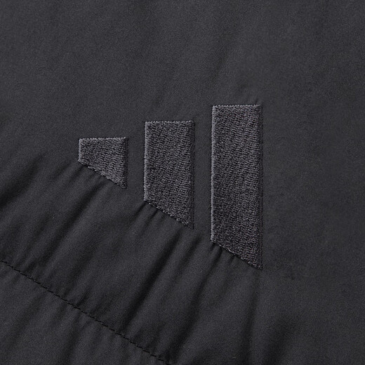 Veste adidas down veste masculine 2024 Hiver Nouvelles vêtements de sport extérieurs Veste à capuche décontractée du vent chaud jv6187 noir M recommandé 135-155jin [Jin est égal à 0,5 kg]