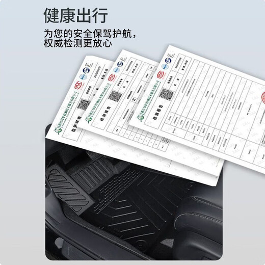 Dachang Lanyue Buick GL8 Foot Pad TPE convient à Buick GL8 653/653 Paquet spécial 6/7 PAVE DE PIED INDE SEAT (TPE SEULLE)