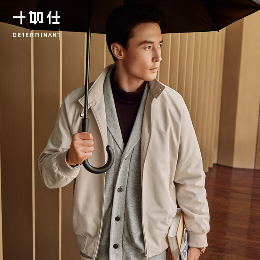 Shirushi Jacket Men's Harrington G9 Stand Collar Warm and Casual 2025 Autumn and Winter New Product OW09-04 Store Same Style Light Khaki L