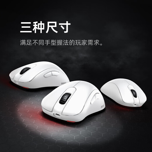 卓威奇亚（ZOWIE GEAR）EC2-DW 白色特别版 无线鼠标 FPS游戏鼠标 人体工学设计 cs2吃鸡lol无畏契约 电竞鼠标 趴握