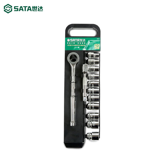 SATA Dafei Socket Wrench Set Ratchet Wrench Set Auto Repair Tools Car Hardware Tools 09525 09525