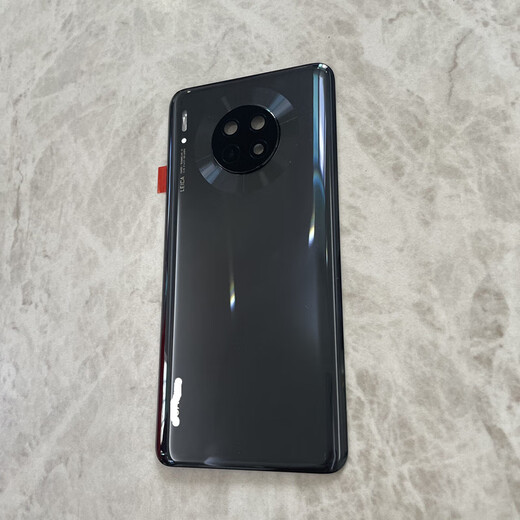 Huawei (HUAWEI) brand original, suitable for mate30pro original back cover, tempered mobile phone original 30 disassembled rear case glass, Mate30 back cover, bright black, all original brand new with frame accessories, mobile phone back cover x Huawei mate30