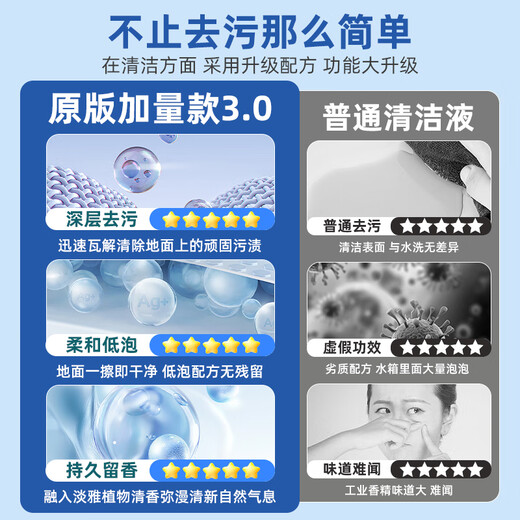 Fenlan is suitable for Roborock sweeping robot cleaning fluid A30 floor washing machine special antibacterial cleaning agent cleaning fluid G10/P10 accessories and consumables