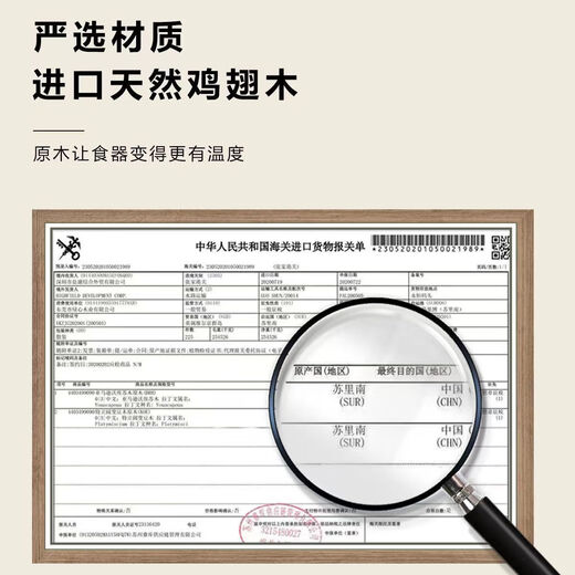 Tang Zong Chopsticks Chopsticks Household unpainted chicken wing wood chopsticks 10 pairs of wood color Unpainted and waxless chicken wing wood chopsticks 10 pairs