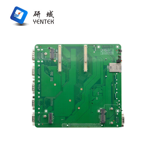 Yentek Mini Industrial Control Machine X86 Dual Network 6 Seriell Port 10/11 Generation I5 Eingebettete fanlose Mini-Industrieautomatisierung Computer-Computer-Vision-Forschung Industrial Control Host C6850S-D6 I5-1135G7/2,4 Quad Core 8G Memor