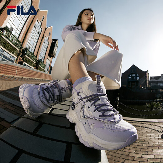 FILA official women's shoes dad shoes sneakers 2025 cat claw shoes 5th generation retro casual shoes