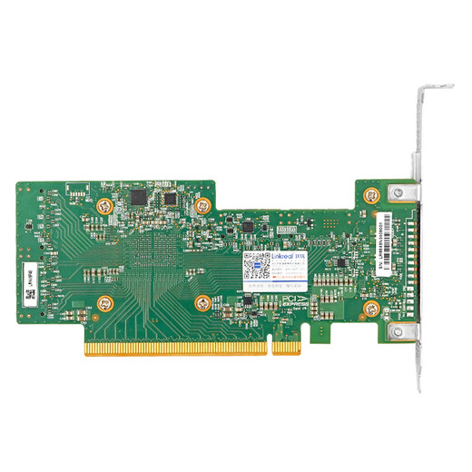 Tarjeta de expansión LINKREALPCIe 4.0 x16 a tarjeta gráfica adaptadora de disco duro U.2 de 8654 8I NVMe integrada de 4 puertos PEX88048 sin dividir para expandir la GPU
