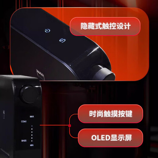 NAD D3020 V2 High-Fidelity-Fieber HiFI-Verstärker 2.0-Kanal mit DAC Digital Decoding Integriertes Bluetooth APTX Kombinierter Stereoverstärker D3020 V2 (schwarz)