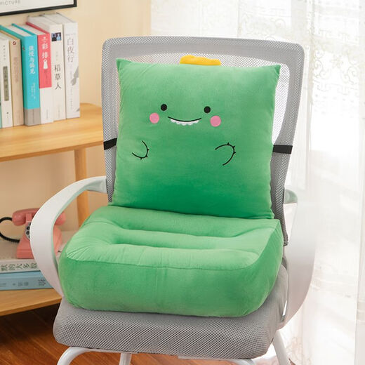 Yingzhu'er's new one-piece seat cushion, office sedentary chair cushion, heightening student butt cushion, extra thick one-piece seat cushion, anti-slip cushion - My Neighbor Totoro, extra thick version (under 1.5 meters)