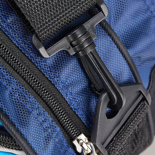 Kawasaki Kawasaki badminton bag shoulder backpack tennis bag men and women independent shoe bag badminton racket bag 8327 navy blue