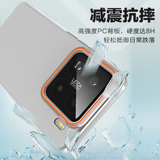Langling suitable for Xiaomi 15 mobile phone case xiaomi15 protective case skin-friendly matte translucent hard shell full-cover anti-fall heat dissipation and anti-fingerprint men and women matte black