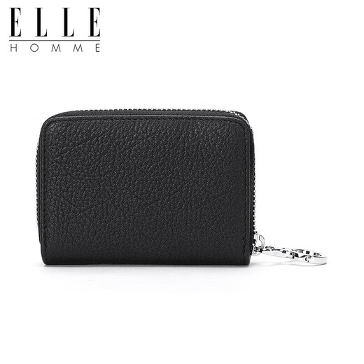 Elle Homme Herren-Kartenbeutel Multi-Card Anti-Diebstahl-Bankkartenkoffer Top-Layer Cowide mit großer Kapazität Organ Herren-Kartenbeutel ED288703340 Schwarz