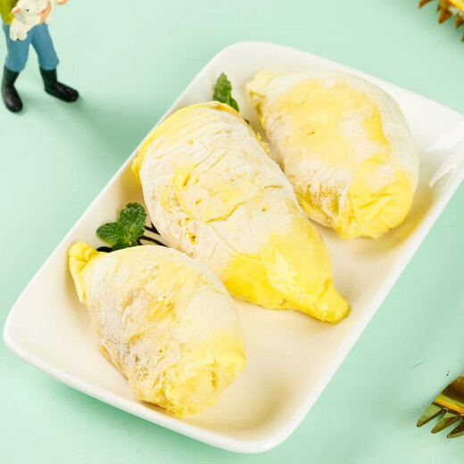 Jingxiansheng Malaysian D197 Musang King Durian 2,5-3Jin Jin entspricht 0,5 kg flüssigem Stickstoff, gefrorenem frischem Obst