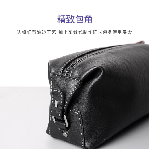 COW men's handbags men's bags trendy personalized clutch bags fashionable casual big shots handbags C-9821 red label
