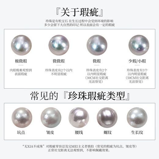 Meluxe 18K gold Akoya seawater pearl pendant single round pearl earrings for women birthday gift for wife pendant 8-8.5mm + diamond total 0.09ct